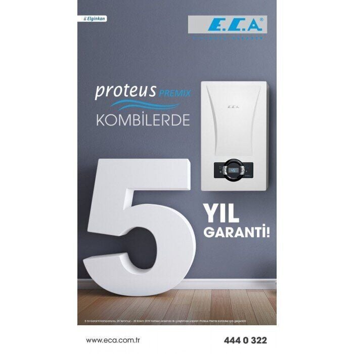 E.C.A. Proteus Premix 24 kW Tam Yoğuşmalı Kombi