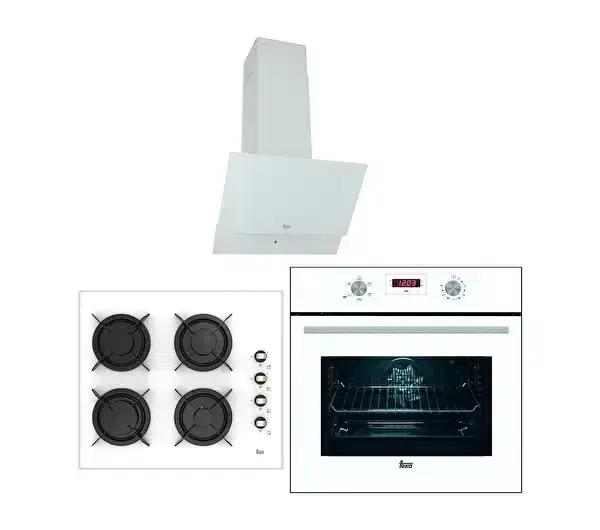 Teka Chef 6 Ankastre 3'lü Set (Ocak + Fırın + Davlumbaz)