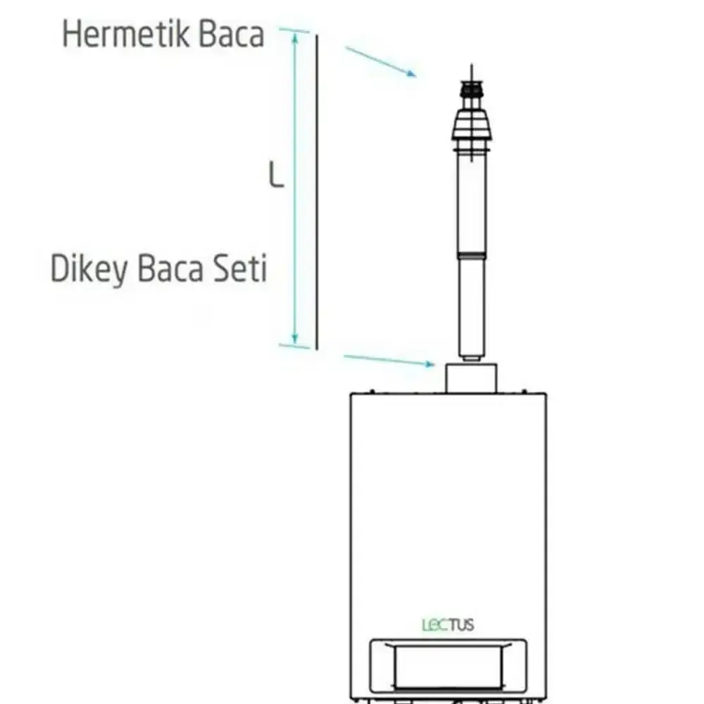Baymak Lectus Dikey Baca Seti 100/150 L1250 RMH 65-90-115 kW