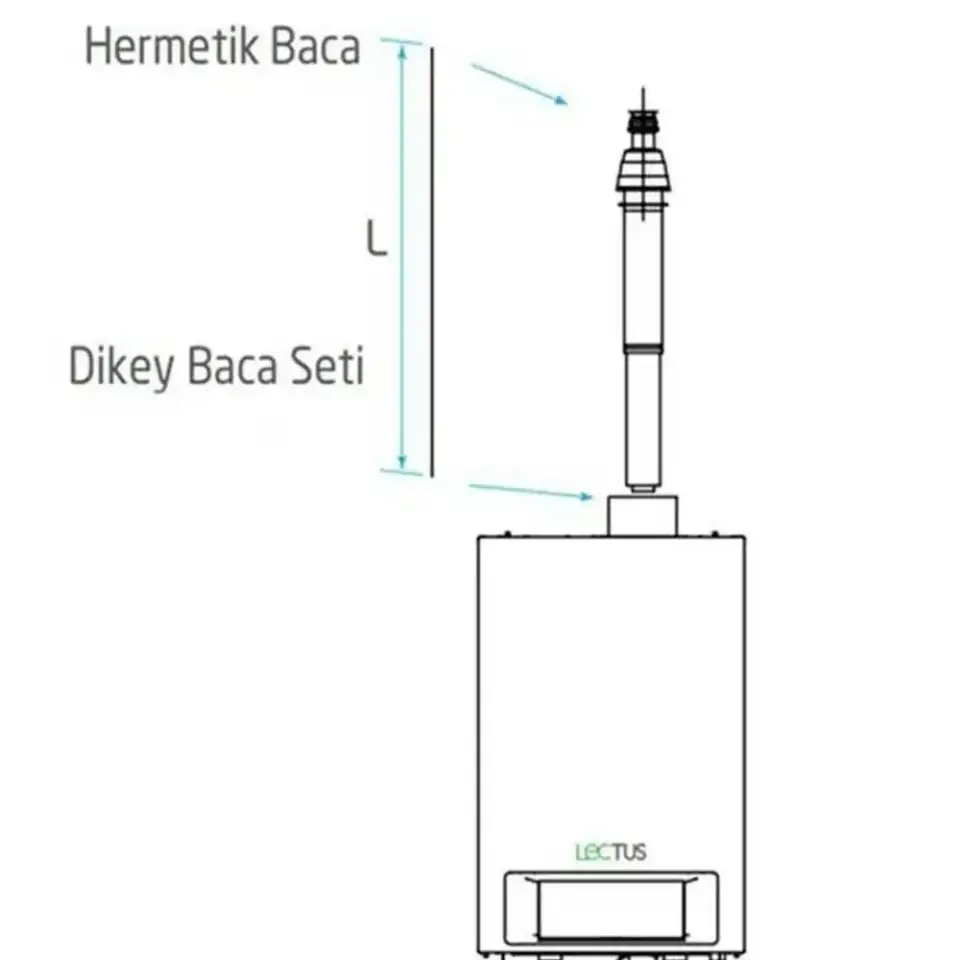 Baymak Lectus Dikey Baca Seti 100/150 L1250 RMH 65-90-115 kW