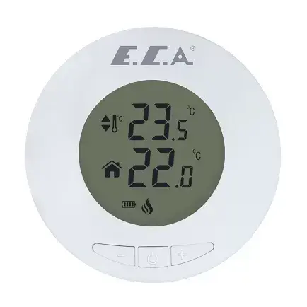 E.C.A. Circle 100 W Kablosuz Dijital Oda Termostatı