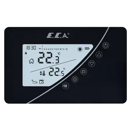 E.C.A. Poly Touch 400 B Kablosuz Programlanabilir Dijital Oda Termostatı